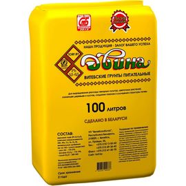 Питательный торф с удобрениями Двина 100 л СС_Торф_Желтый_100 