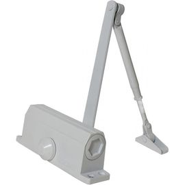 Дверной доводчик Trodos TD-60 с фиксацией 90 серебро 272030 