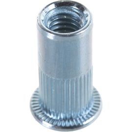 Заклепка-гайка ЦКИ М6х19.5 Плоск. Рифл. Удл. СТ. Ц под пакет 3.0-5.5 мм 500 шт. 50414 