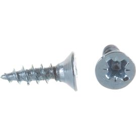 Потайной универсальный шуруп Метизный двор 2,5x10, белый, 70 шт. 4690441018793 