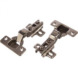 Четырехшарнирная петля Lemax prof slide-on, 110 градусов, полунакладная 2 шт. 2pcs-M101-Half 