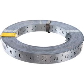 Монтажная перфорированная лента SWFS 20х0,55мм 25м, оцинк. тов-136340 