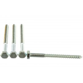 Шурупы с шестигранной головкой Профикреп пакет, 6,0х70 4 шт 114057 