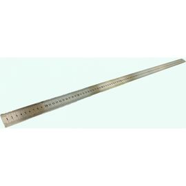 Металлическая линейка SKRAB 1000х35 мм, толщина 1,8 мм, SS нержавеющая сталь 40246 
