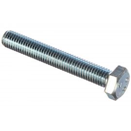 Болт DIN 933 с шестигранной головкой, оцинкованный М12х80, 10шт - коробка Tech-Krep 126531 