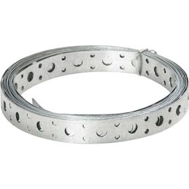 Монтажная перфорированная лента SWFS 17х0,55мм 25м, оцинк. тов-136339 