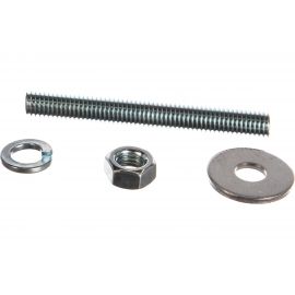 Шпилька DIN976 М8x70 ЕВРОПАРТНЕР в комплекте гайки DIN934 шайбы DIN 9021 и DIN127 Zn 2 шт. 12 0609 2 