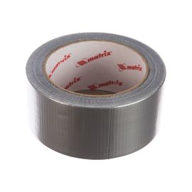 Армированная, влагостойкая лента MATRIX 48мм х 25м серебристая 89068 