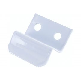 Крепление Агат верх-низ, металл, белый 6233.07 