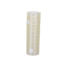 Канцелярская клейкая лента Attache 12 мм х 21 м, пластиковая втулка, 12 шт. 892699 