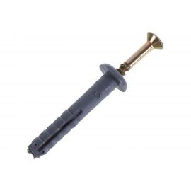 Дюбель-гвоздь INTERFIX 6 К60, грибовидный борт, быстрый монтаж ПП. 100 шт 7725 