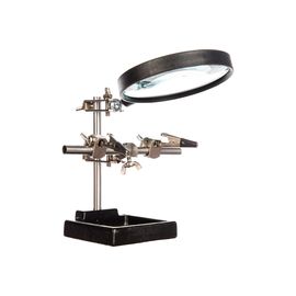 Держатель третья рука с лупой х3 ZD-10H REXANT 12-0254 