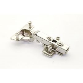 Мебельная накладная петля с доводчиком Brante 35 мм, с 4-мя евровинтами 450235 