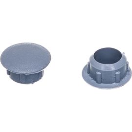 Декоративная заглушка Tech-Krep 10 мм светло-серая 35 шт - пакет 108873 