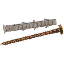 Фасадный дюбель 10х80, 6шт- пакет Tech-Krep TSX-S 127599 