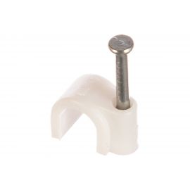 Крепежная скоба Navigator круглая d6 с гвоздем NCR-06-50 50шт 4670004710678 155797 