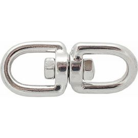 Вертлюг, "кольцо-кольцо" ЕВРОПАРТНЕР D6 мм, нержав. сталь, 1 шт G1 4406 