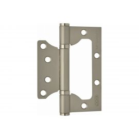 Накладная петля НОРА-М 800-4"" FHP-ЕСО (матовый никель; без колпачка; 100х75х2.5 мм) 15529 