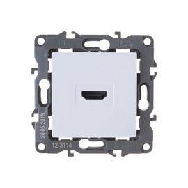 Розетка ЭРА 12-3114-01 HDMI, IP20, 12, белый Б0027481 