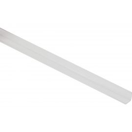 Экран для профиля САВ280 ЭРА 1616S-2B прозрачный квадратный, 2м Б0039450 