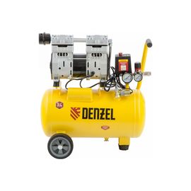 Безмасляный компрессор DENZEL DLS950/24 950 Вт, 165 л/мин, ресивер 24 л 58026 
