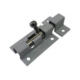 Прямоугольная задвижка Левша ШП-40 белый/цинк У1-2649.БЦ 