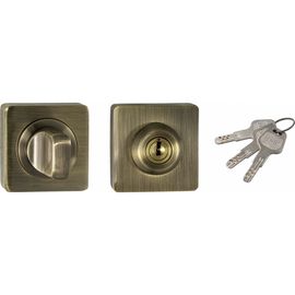 Завёртка с ключом РЕНЦ бронза античная BK-K 02 AB 