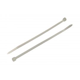 Нейлоновый хомут стяжка DolleX 2,5х100 мм, уп. 100 шт., белый SN-210 