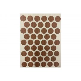 Заглушка на клею Локри пластина орех итальянский 50 шт. ЗКП орех итальянский 