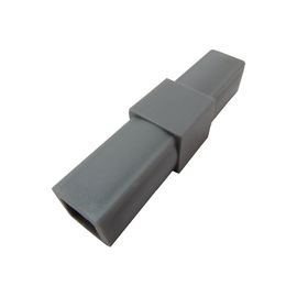 Пластиковый соединитель для трубы ПилотПро 25х25 мм, 2-пал. 16514 