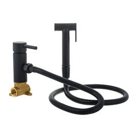 Смеситель для биде OUTE из латуни, черный матовый TH345H 