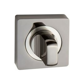 Завертка к ручкам (матовый чёрный никель) PUERTO BK AL 02 MBN 