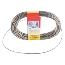 Стальной трос в ПВХ оплетке REXANT 09-5130 
