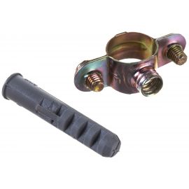 Хомут для медной трубы СВК ду 15 с дюбелем, 10 шт. SVK-FCU1510 