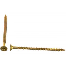 Универсальный саморез по дереву КрепСтройГрупп 4,5х70 желтый цинк, 100 шт. 145428 