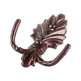 2-рожковый крючок Левша КМ-3 елочка, медн. антик У8-6519.СМ 