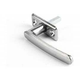 Поворотная оконная ручка Трибатрон РО-2 полимер, хром 4069 