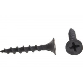 Саморез VIPкрепеж черный 3,5х25 к 40104 VIPL 