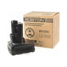 Аккумулятор BS1230LI (12 В, 3 Ач) для электроинструментов Bosch Robiton 16525 