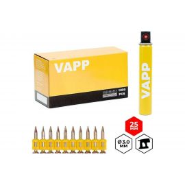 Усиленные гвозди для монтажного пистолета VAPP 25х3 мм, с газовым баллоном 165 мм VAPP.G-CN325 