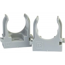 Крепежная клипса для монтажа газовым мотажным пистолетом FIXPISTOLS f-cpe20 серая, 100 шт. 2-2-4-4621 