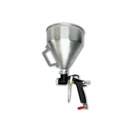 Грунтовочный краскопульт ARMA 4,6,8 мм, 3.5-5 атм, алюминиевый бак FR-300 