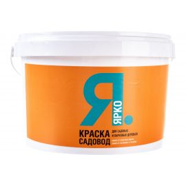 Краска для садовых деревьев ЯРКО САДОВОД белая, 2.5 кг О03025 