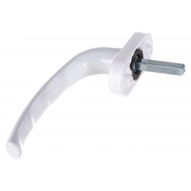 Ручка для ПВХ окон Левша Комфорт белая У1-2329.Б 