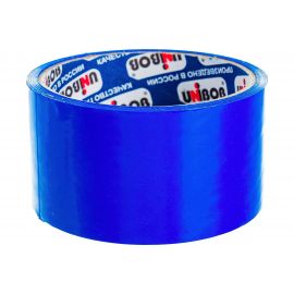 Упаковочная клейкая лента UNIBOB синяя 48 мм х 24 м, 45 мкм 214941 