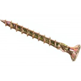 Конструкционный шуруп ЕВРОПАРТНЕР для дерева с фрезой потай ж/п Torx 20, 4.0х35 25шт T2 0649 1 