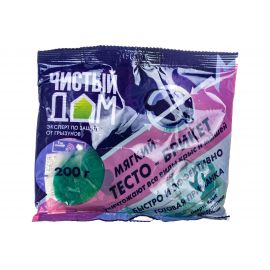 Тесто-брикет от крыс и мышей Чистый дом 200 г 03-054 