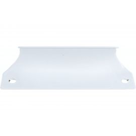 Дверная ручка для балкона Левша стальная, белая У1-0409.Б 