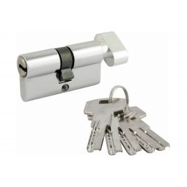 Цилиндровый механизм НОРА-М ЕСО Z ЛПВ-60 30-30 хром Х 16103 