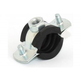 Сантехнический хомут для труб со шпилькой и дюбелем СВК 11-15 мм, 1/4"", гайка М8 SVK-F008М8 